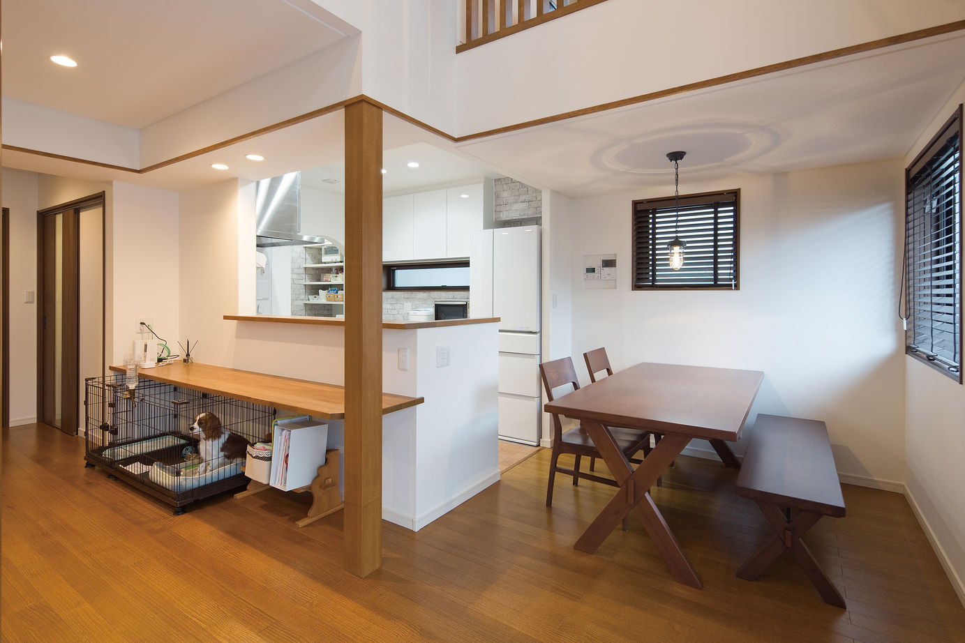 イソダ 【2000万円台/30坪台/吹き抜け/土地探し/湘南/間取り図有】海を楽しみたい。毎日の為の快適動線の建築実例画像5