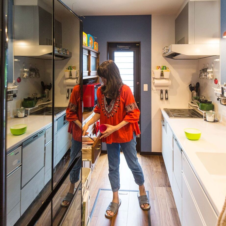 シアーズホーム福岡 こだわりモザイクタイルのキッチン映える家の建築実例画像3