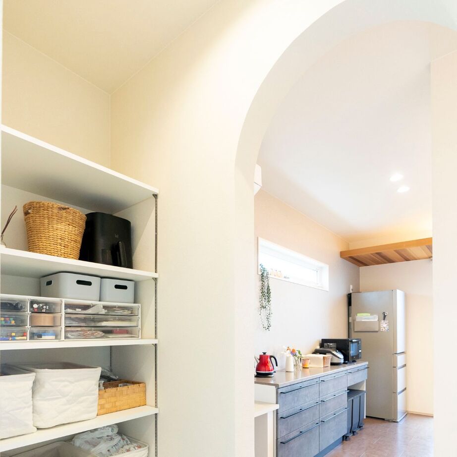 シアーズホーム福岡 【勾配天井｜平屋】アースカラーが映える家の建築実例画像4