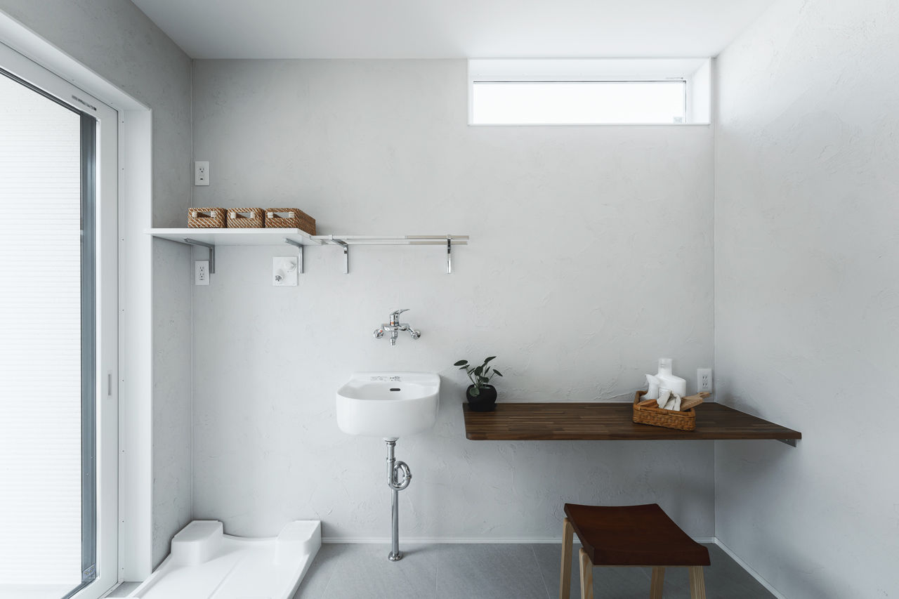 LIVIA(リビア)一級建築士事務所 【京都/3000万円台/間取図/モダンデザイン】夫婦それぞれのライフスタイルを尊重してできた家事ラクの家の建築実例画像5