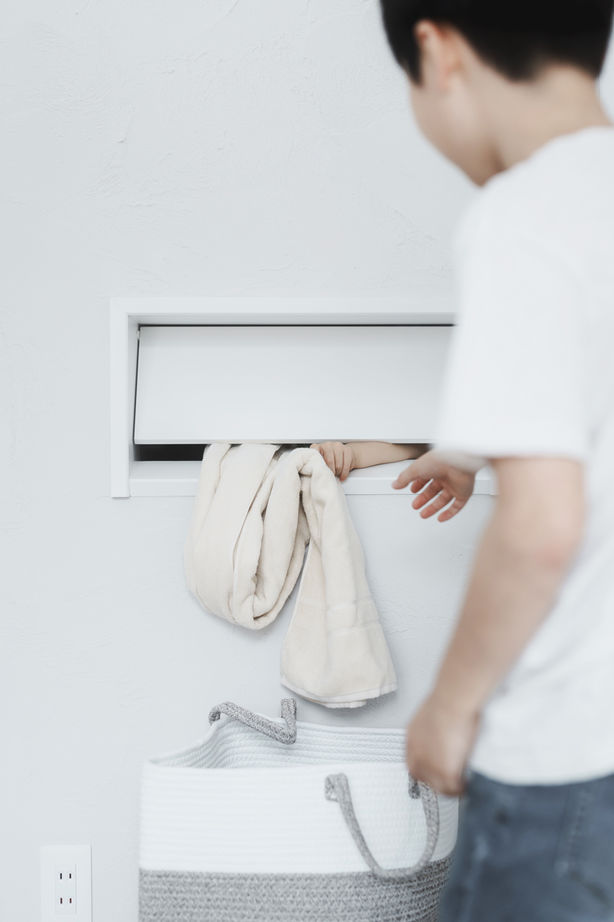 LIVIA(リビア)一級建築士事務所 【京都/3000万円台/間取図/モダンデザイン】夫婦それぞれのライフスタイルを尊重してできた家事ラクの家の建築実例画像6