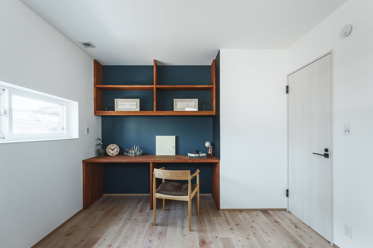 LIVIA(リビア)一級建築士事務所 【京都/3000万円台/間取図/モダンデザイン】夫婦それぞれのライフスタイルを尊重してできた家事ラクの家の建築実例画像7