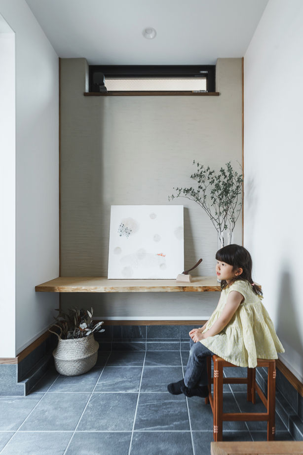 LIVIA(リビア)一級建築士事務所 【京都/3000万円台/間取図/モダンデザイン】夫婦それぞれのライフスタイルを尊重してできた家事ラクの家の建築実例画像9