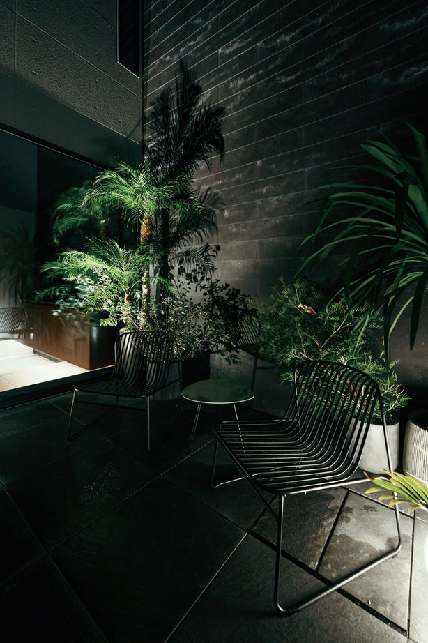 LIVIA(リビア)一級建築士事務所 【京都/狭小/中庭/間取図】美しさと家族のつながりを追求した、外から中が見えないライトコートのある家の建築実例画像10