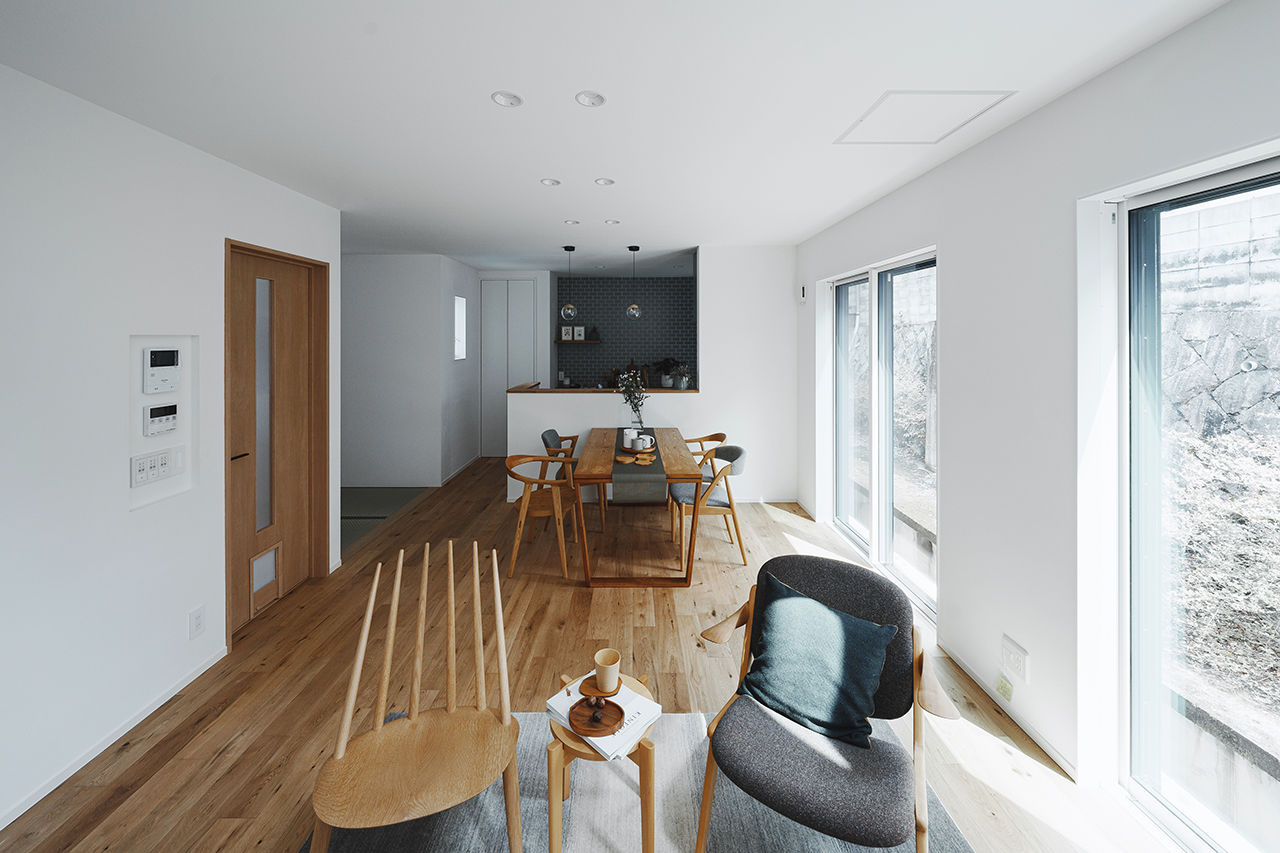 LIVIA(リビア)一級建築士事務所 【京都/2000万円台/狭小/間取図】29坪に建てた開放感あふれる家。動線や収納にもこだわり快適生活を実現の建築実例画像3