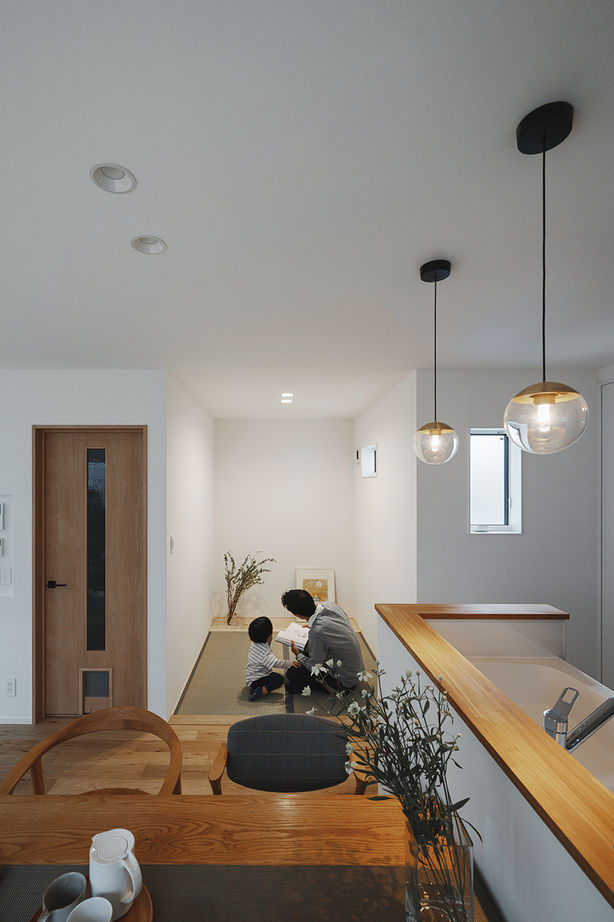 LIVIA(リビア)一級建築士事務所 【京都/2000万円台/狭小/間取図】29坪に建てた開放感あふれる家。動線や収納にもこだわり快適生活を実現の建築実例画像7