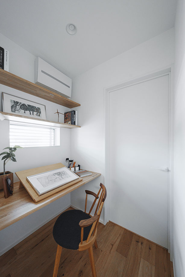 LIVIA(リビア)一級建築士事務所 【京都/2000万円台/狭小/間取図】29坪に建てた開放感あふれる家。動線や収納にもこだわり快適生活を実現の建築実例画像10