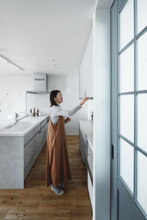 LIVIA(リビア)一級建築士事務所 【京都/2000万円台/20坪台/２階リビング/間取図】狭小敷地で叶えた家族の絆がさらに深まる伸びやか空間の建築実例画像7