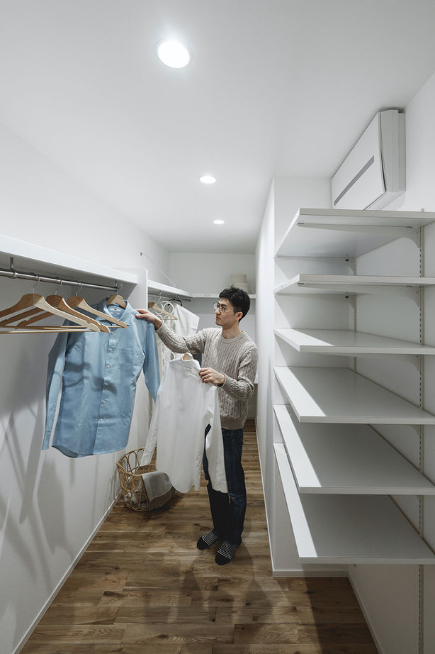 LIVIA(リビア)一級建築士事務所 【京都/2000万円台/20坪台/２階リビング/間取図】狭小敷地で叶えた家族の絆がさらに深まる伸びやか空間の建築実例画像9