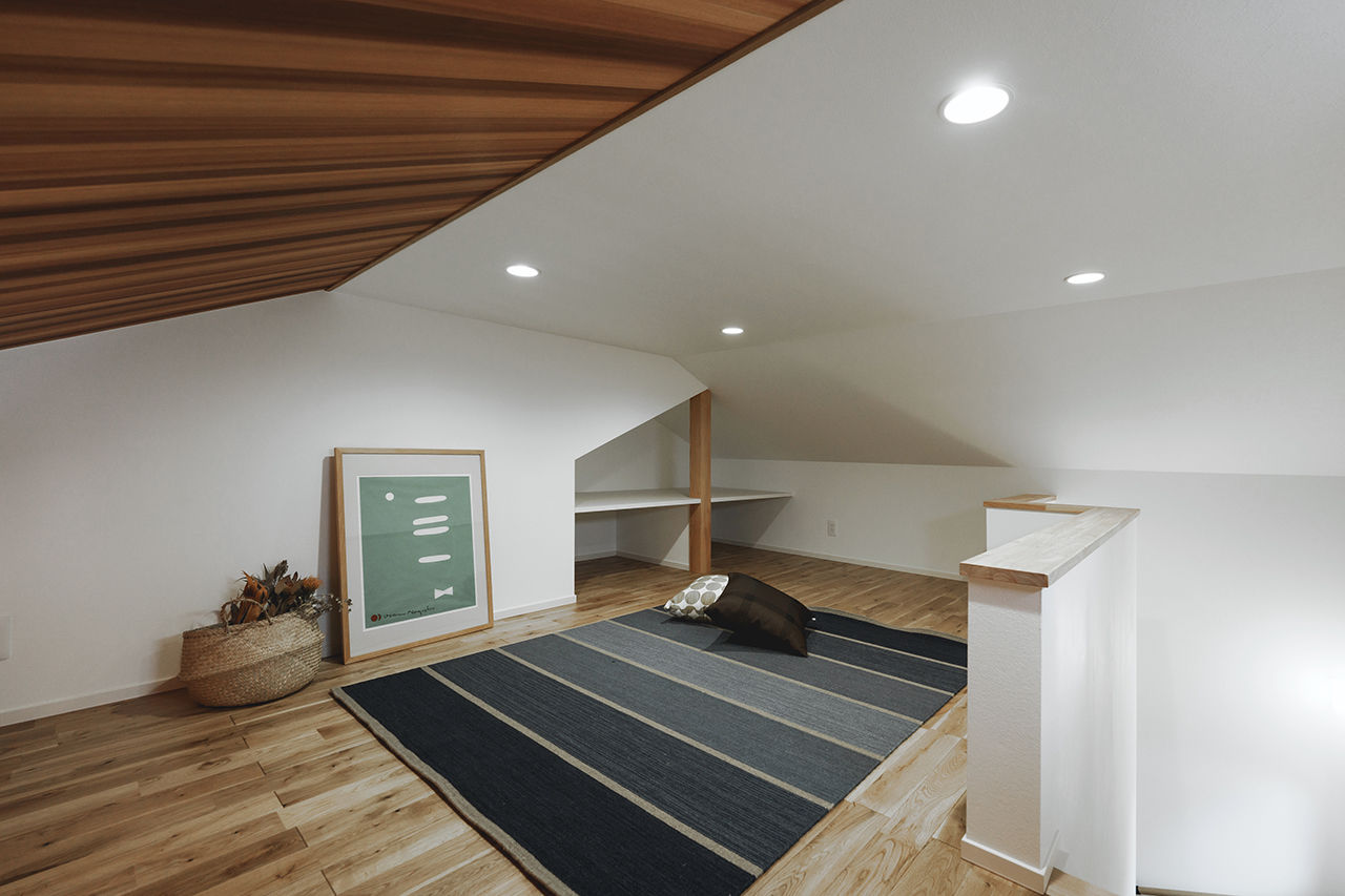 LIVIA(リビア)一級建築士事務所 【京都/2000万円台/20坪台/２階リビング/間取図】狭小敷地で叶えた家族の絆がさらに深まる伸びやか空間の建築実例画像10