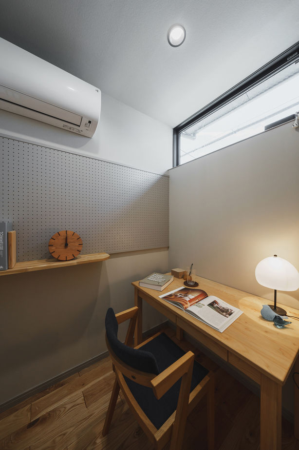 LIVIA(リビア)一級建築士事務所 【京都/狭小】20坪台の土地に吹抜けや視線の抜けを活かして広がりを演出したジャパンディスタイルの家の建築実例画像6