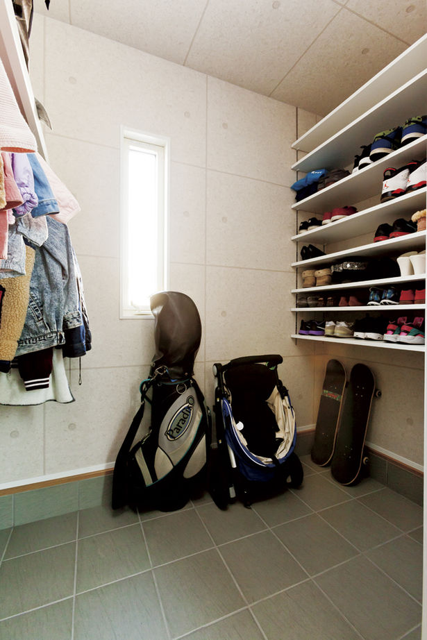 昭和ハウジング泉州・パナソニックビルダーズグループ 【2000万円台/テクノ工法/泉佐野/間取り図】アメリカ西海岸をイメージ！個性的で遊び心ある広々リビング空間の建築実例画像7