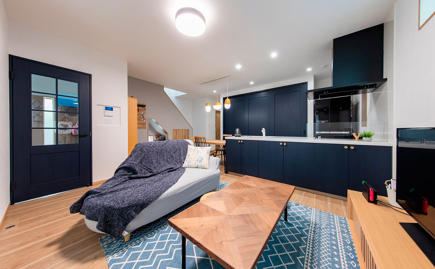 昭和ハウジング泉州・パナソニックビルダーズグループ 【2000万円台/テクノ工法/貝塚市/間取り図】日中は1階だけで完結。今も将来も、大人も子どもも暮らしやすいの建築実例画像2