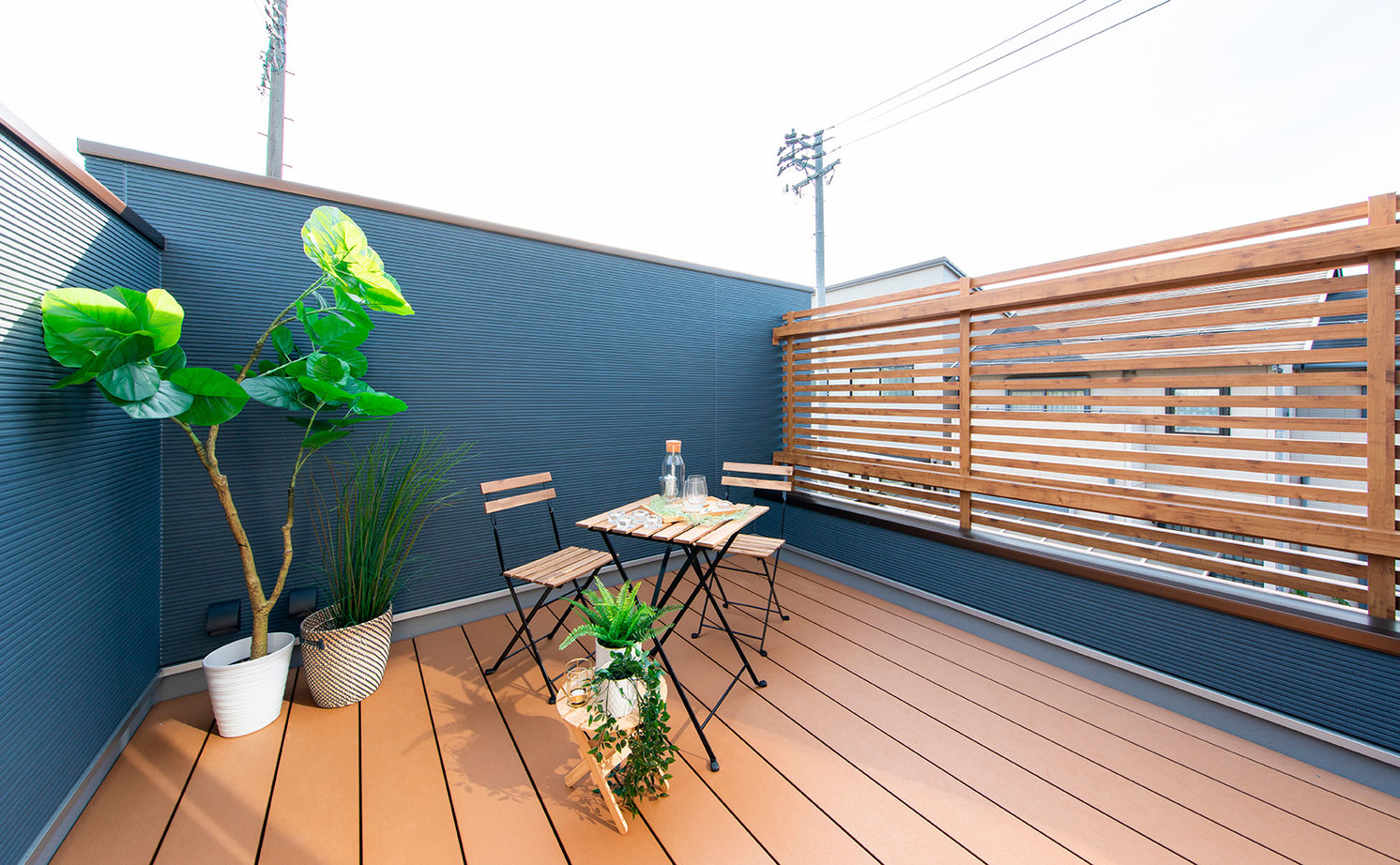 昭和ハウジング泉州・パナソニックビルダーズグループ 【2000万円台/テクノ工法/貝塚市/間取り図】開放的で大人かっこいいアウトドアリビングのある家の建築実例画像7