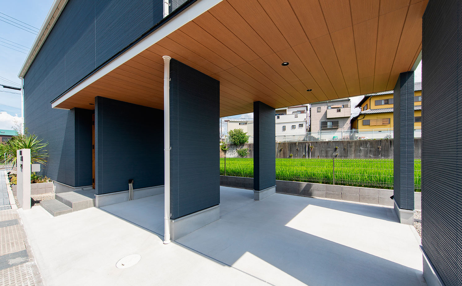 昭和ハウジング泉州・パナソニックビルダーズグループ 【2000万円台/テクノ工法/貝塚市/間取り図】開放的で大人かっこいいアウトドアリビングのある家の建築実例画像19