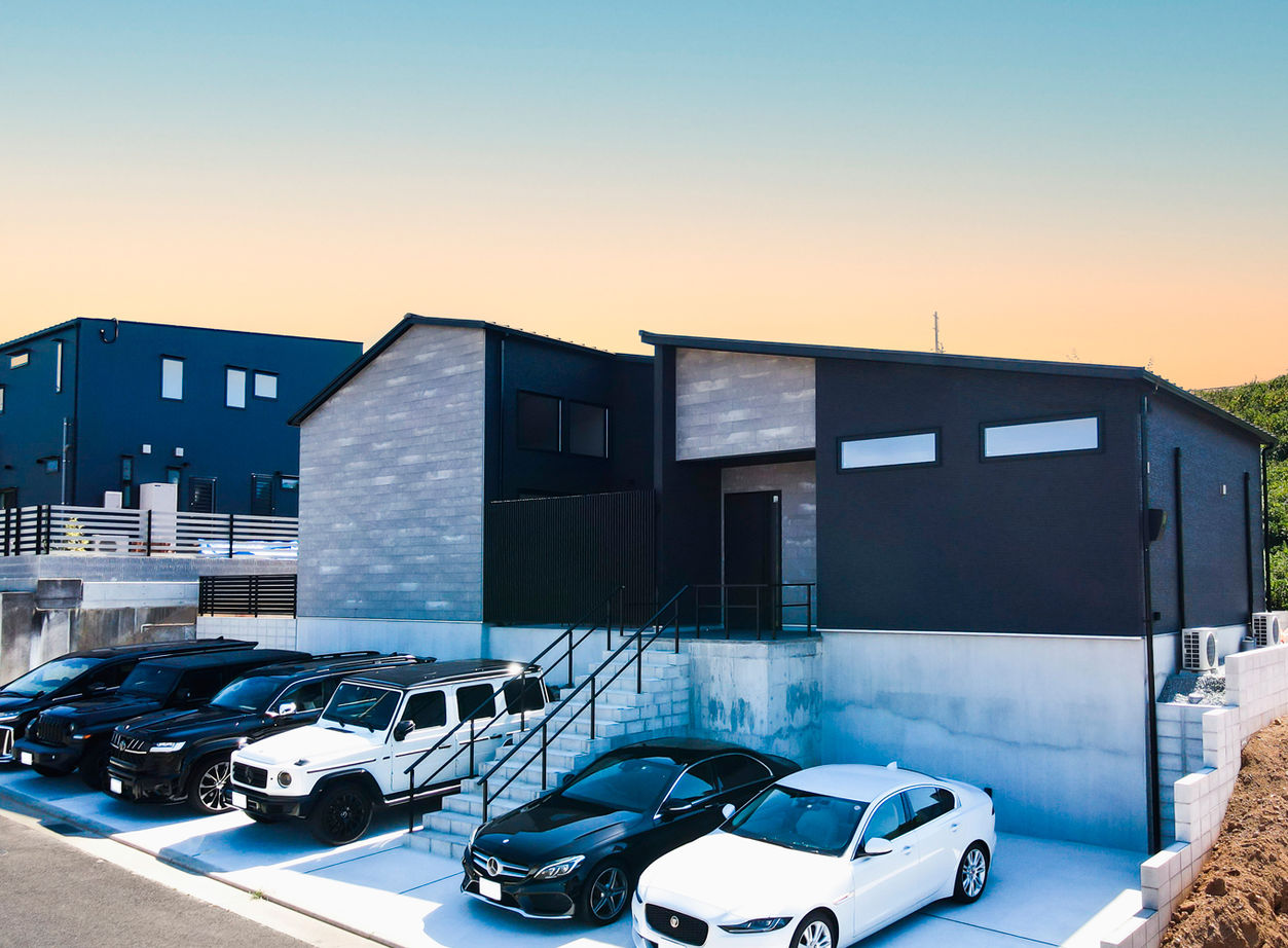 昭和ハウジング泉州・パナソニックビルダーズグループ 【平屋/3,000万円台/テクノ工法/間取り図】内外をブラックベースでクールに。迫力のあるオンリーワンの平屋の建築実例画像20