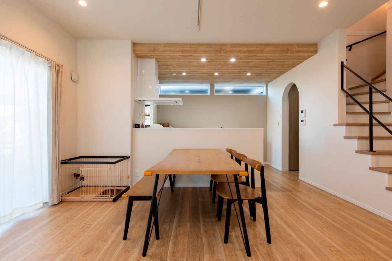 昭和ハウジング泉州・パナソニックビルダーズグループ 【2000万円台/テクノ工法/泉佐野市/間取り図】クールな外観×自然光を活かした優しいインテリアをミックスの建築実例画像5