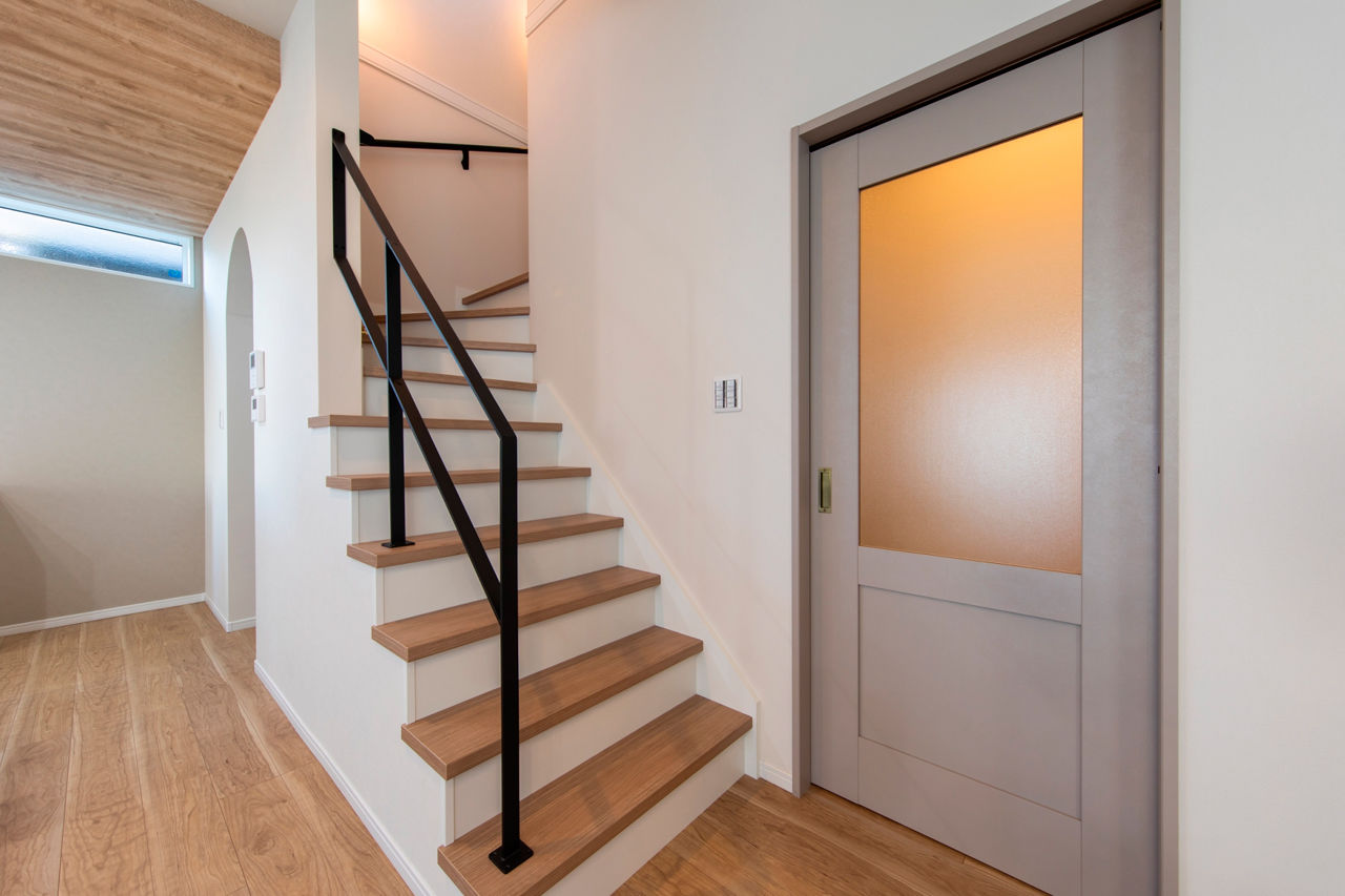 昭和ハウジング泉州・パナソニックビルダーズグループ 【2000万円台/テクノ工法/泉佐野市/間取り図】クールな外観×自然光を活かした優しいインテリアをミックスの建築実例画像7