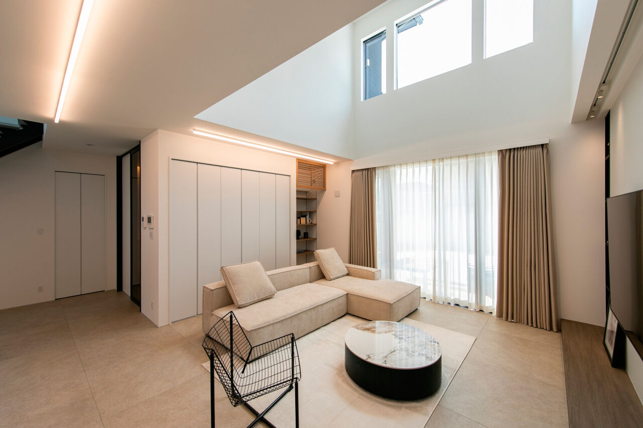 昭和ハウジング泉州・パナソニックビルダーズグループ 【4000万円～/大阪/貝塚/間取り図】ホテルライクなモダンな邸宅を、耐震等級3のテクノストラクチャーで実現の建築実例画像3