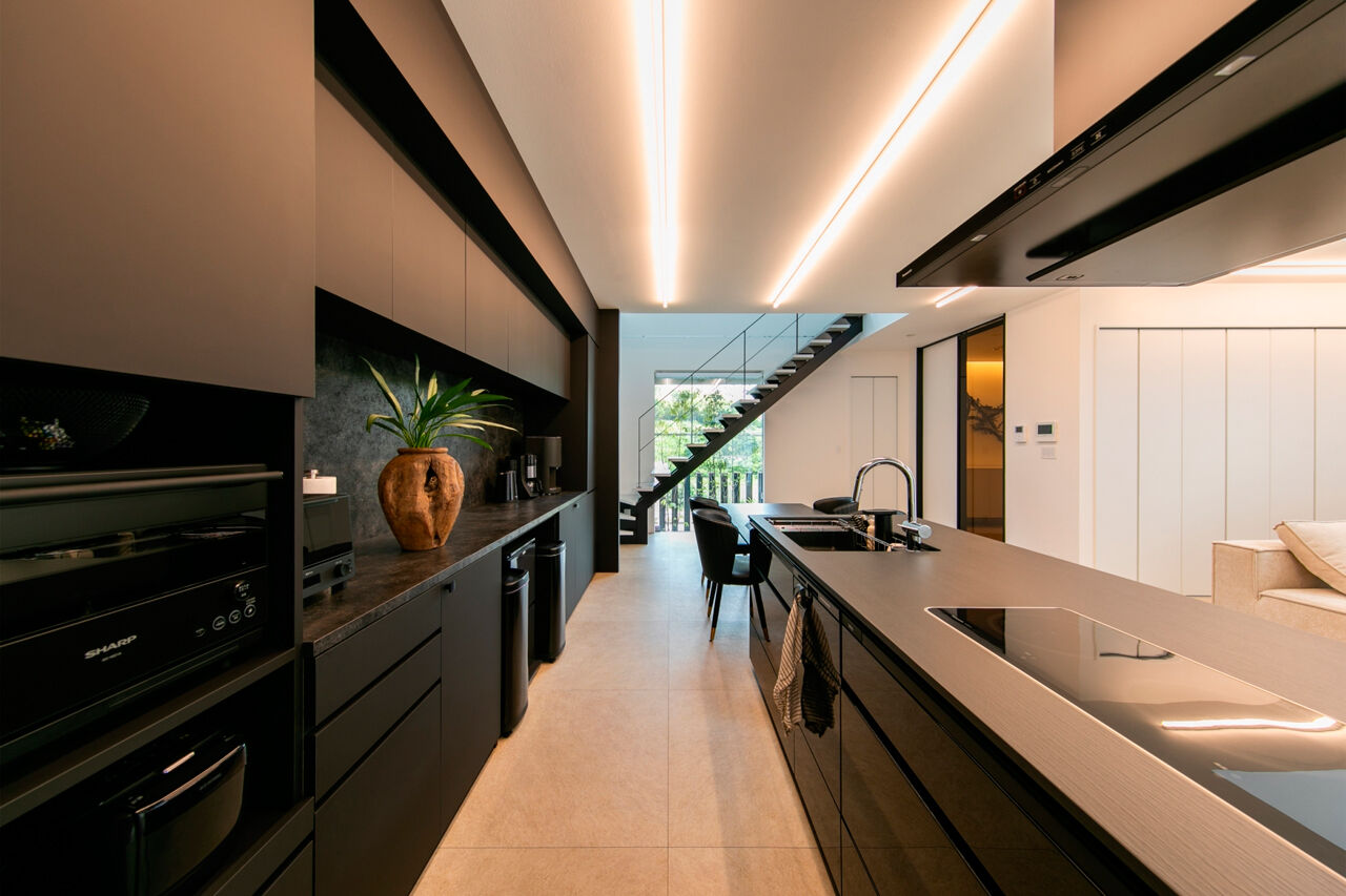 昭和ハウジング泉州・パナソニックビルダーズグループ 【4000万円～/大阪/貝塚/間取り図】ホテルライクなモダンな邸宅を、耐震等級3のテクノストラクチャーで実現の建築実例画像5