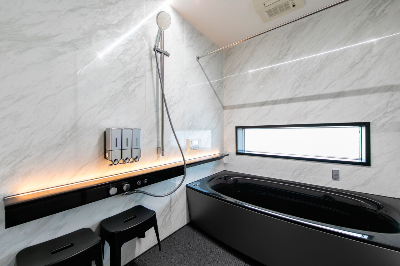 昭和ハウジング泉州・パナソニックビルダーズグループ 【4000万円～/大阪/貝塚/間取り図】ホテルライクなモダンな邸宅を、耐震等級3のテクノストラクチャーで実現の建築実例画像8