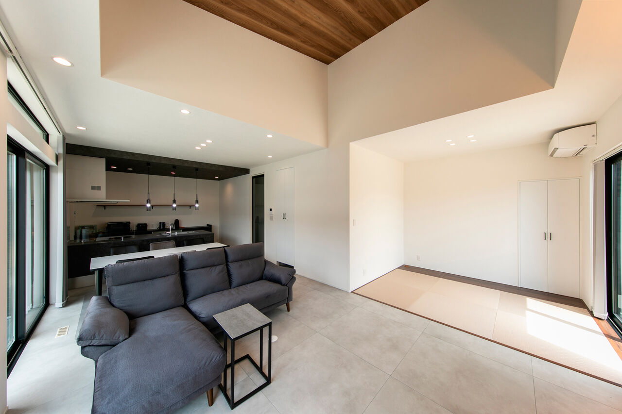 昭和ハウジング泉州・パナソニックビルダーズグループ 【平屋/3000万円台/テクノ工法/間取り図】仲間が集まり、賑やかに楽しむ。ホテルライクで高性能なエコ住宅の建築実例画像3