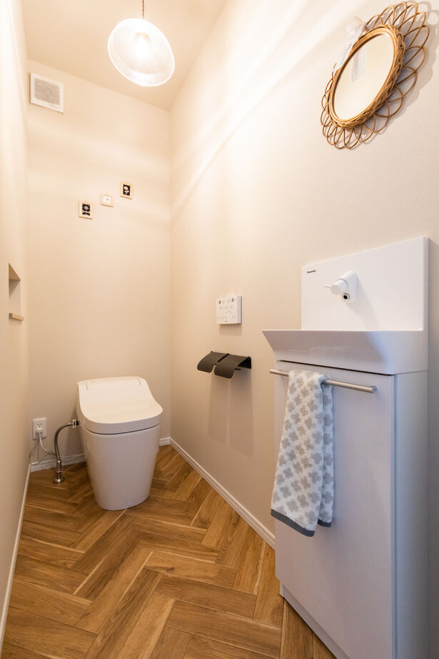 昭和ハウジング泉州・パナソニックビルダーズグループ 【岸和田市】木目が映える、北欧風のおしゃれな住まいの建築実例画像14