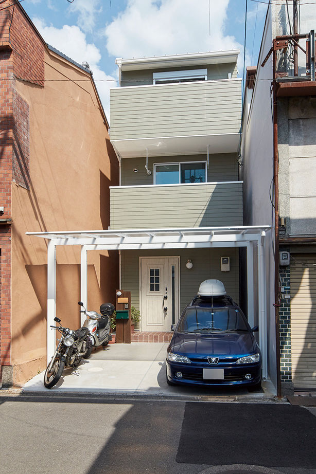 Suumo 2260万円 京都市中京区 隣家が接近した狭小地ながらも二世帯住宅が実現 間取り図有 伊東工務店 の建築実例詳細 注文住宅