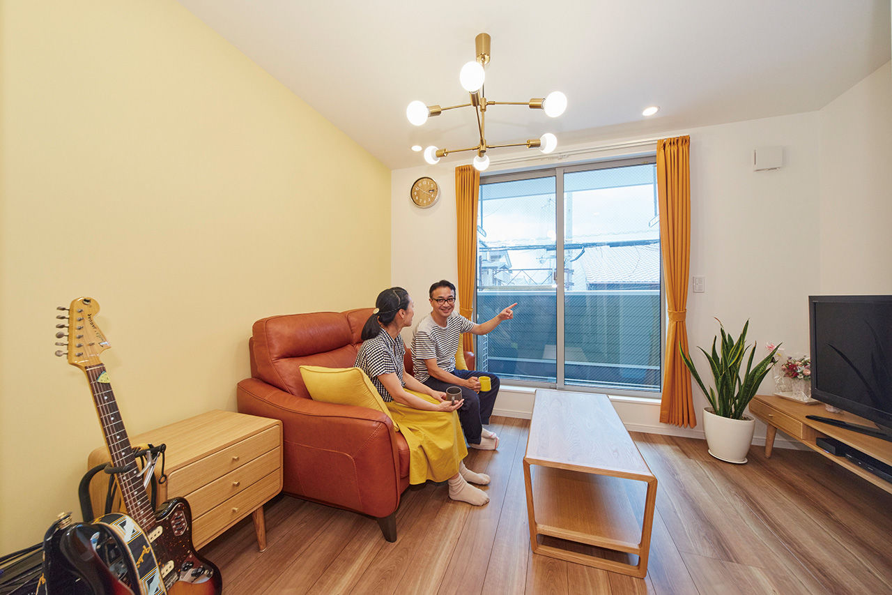 伊東工務店 【2260万円・京都市中京区】隣家が接近した狭小地ながらも二世帯住宅が実現！≪間取り図有≫の建築実例画像3