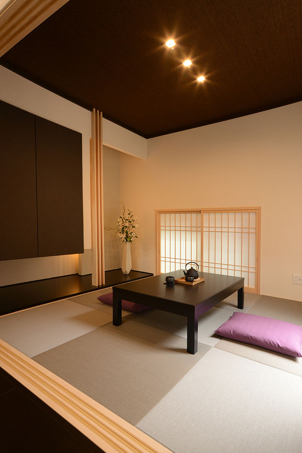 コンフォートハウス長崎支店 【平屋/中庭/吹き抜け】プライベートと開放感を両立させたホテルライクな平屋の建築実例画像5