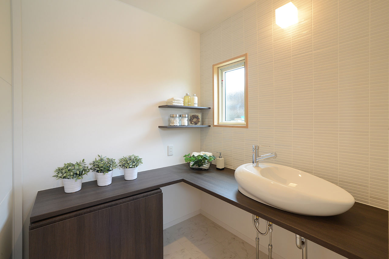 コンフォートハウス長崎支店 【平屋/中庭/吹き抜け】プライベートと開放感を両立させたホテルライクな平屋の建築実例画像7