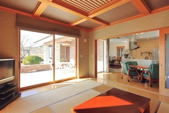 野口建設 【間取り図あり】四季を感じられる壮麗な平屋の佇まいの建築実例画像5