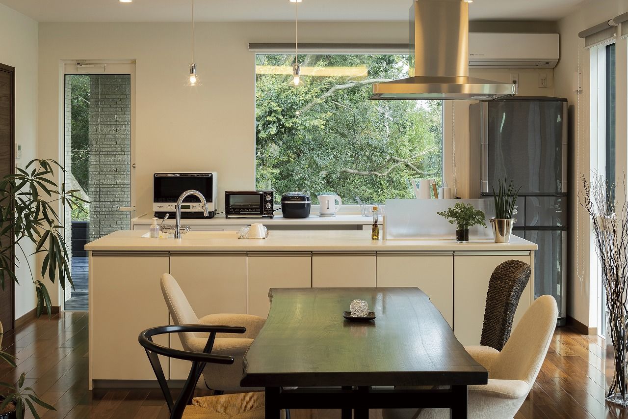 野口建設 高い住宅性能と設計力で叶えられたつながりのある大空間の住まいの建築実例画像1