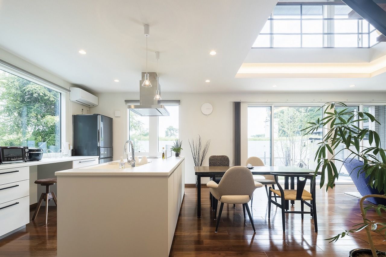野口建設 高い住宅性能と設計力で叶えられたつながりのある大空間の住まいの建築実例画像3