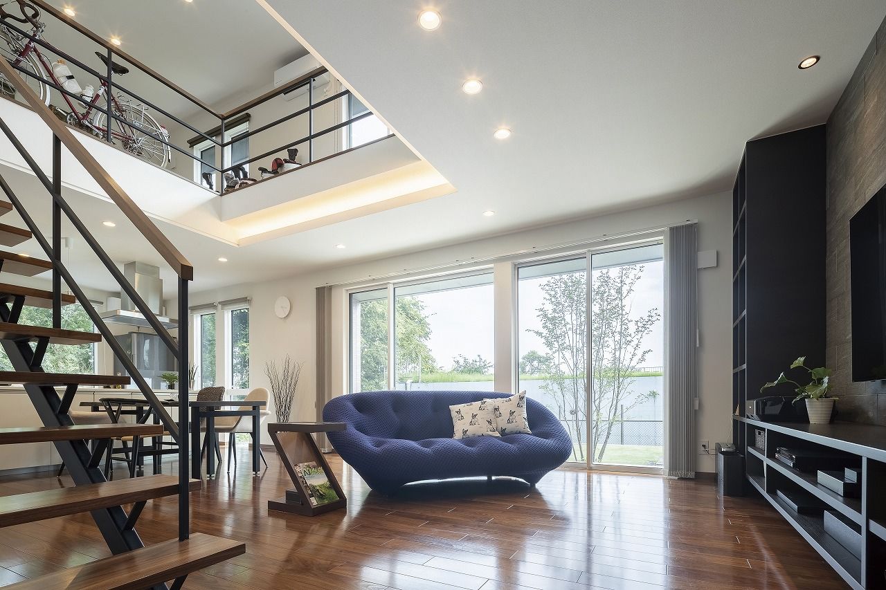 野口建設 高い住宅性能と設計力で叶えられたつながりのある大空間の住まいの建築実例画像4