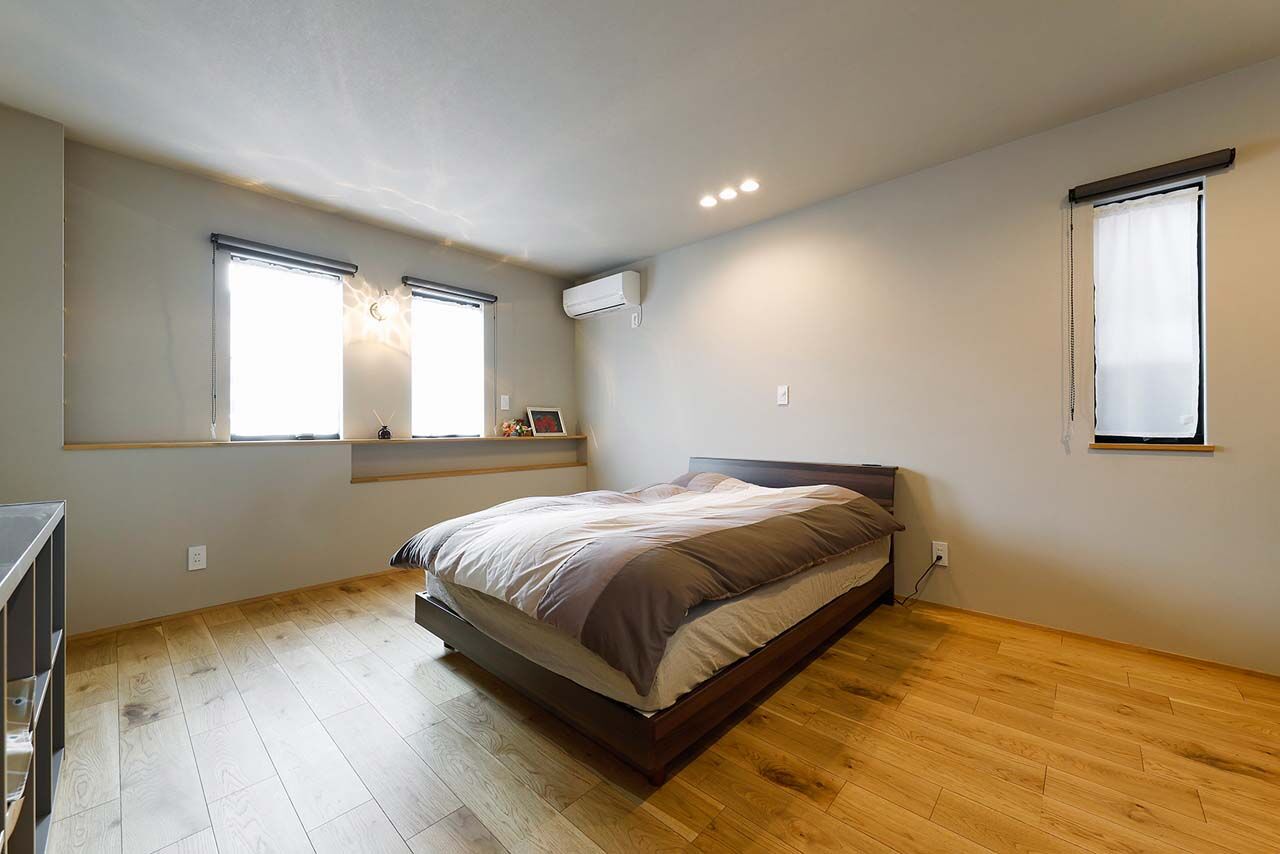 野口建設 料理や団欒の場所を開放感あふれる2階に。家事のしやすさを考慮した動線に工夫がある家の建築実例画像8