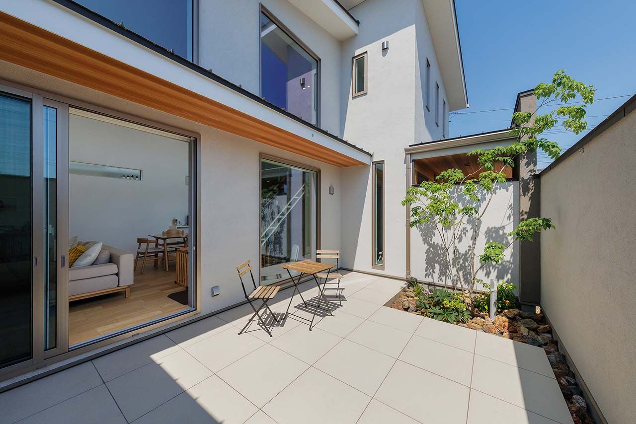 野口建設 開放感と明るさを叶えながらもプライバシーを守る、寛ぎの家の建築実例画像9