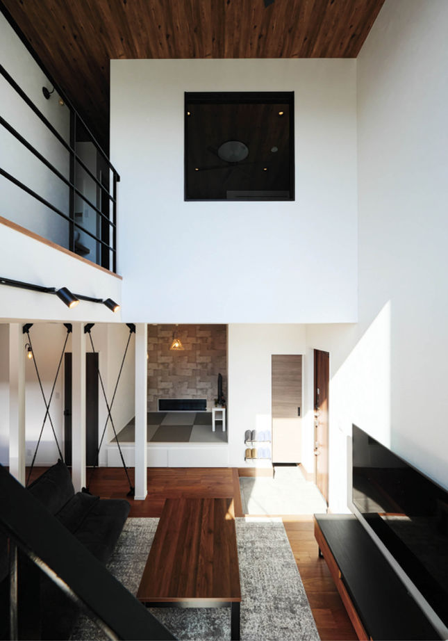 ユーロプランニング 【2000～2500万円/間取り有】最初の一歩で広がる吹抜大空間 惜しみない開放感を愉しむ邸の建築実例画像2