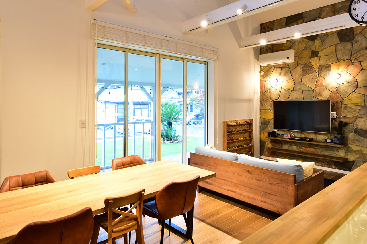 モアナビルダーズ　～ガレージハウス、サーファーズハウス～ 【2750万円/5人家族/4LDK/間取り有】アメリカ西海岸の爽快な暮らしを思い描いた 平屋のサーファーズハウスの建築実例画像5