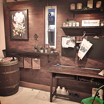 イシンホーム三郷　松井産業 【1650万円/ビルトインガレージ/間取り図】土間リビング等おしゃれカフェのようなヴィンテージスタイルの建築実例画像4