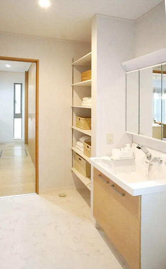 イシンホーム三郷　松井産業 【1000万円台/30坪/ガレージハウス】子育てと家事動線を考え抜いた、遊び心満載な2階建ての建築実例画像7