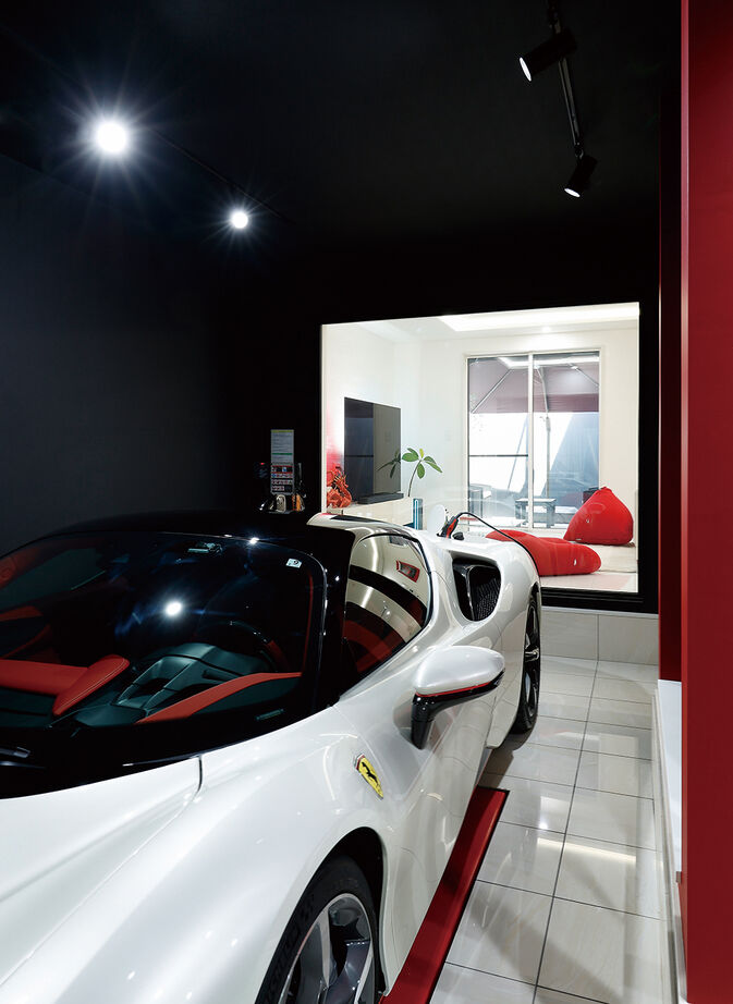 イシンホーム三郷　松井産業 【インナーガレージ/平屋/高気密・高断熱】自慢の愛車と暮らすガレージハウスの建築実例画像2