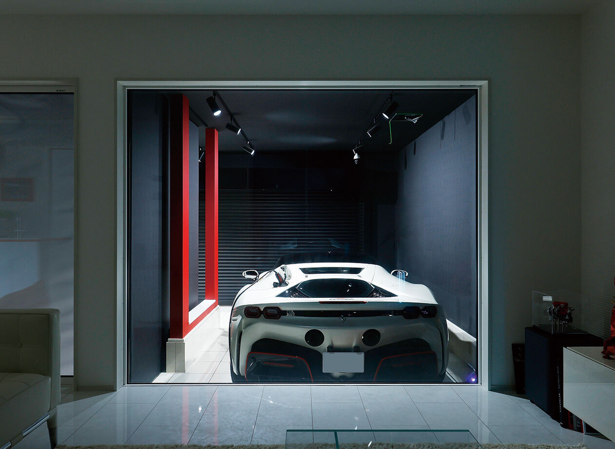 イシンホーム三郷　松井産業 【インナーガレージ/平屋/高気密・高断熱】自慢の愛車と暮らすガレージハウスの建築実例画像6