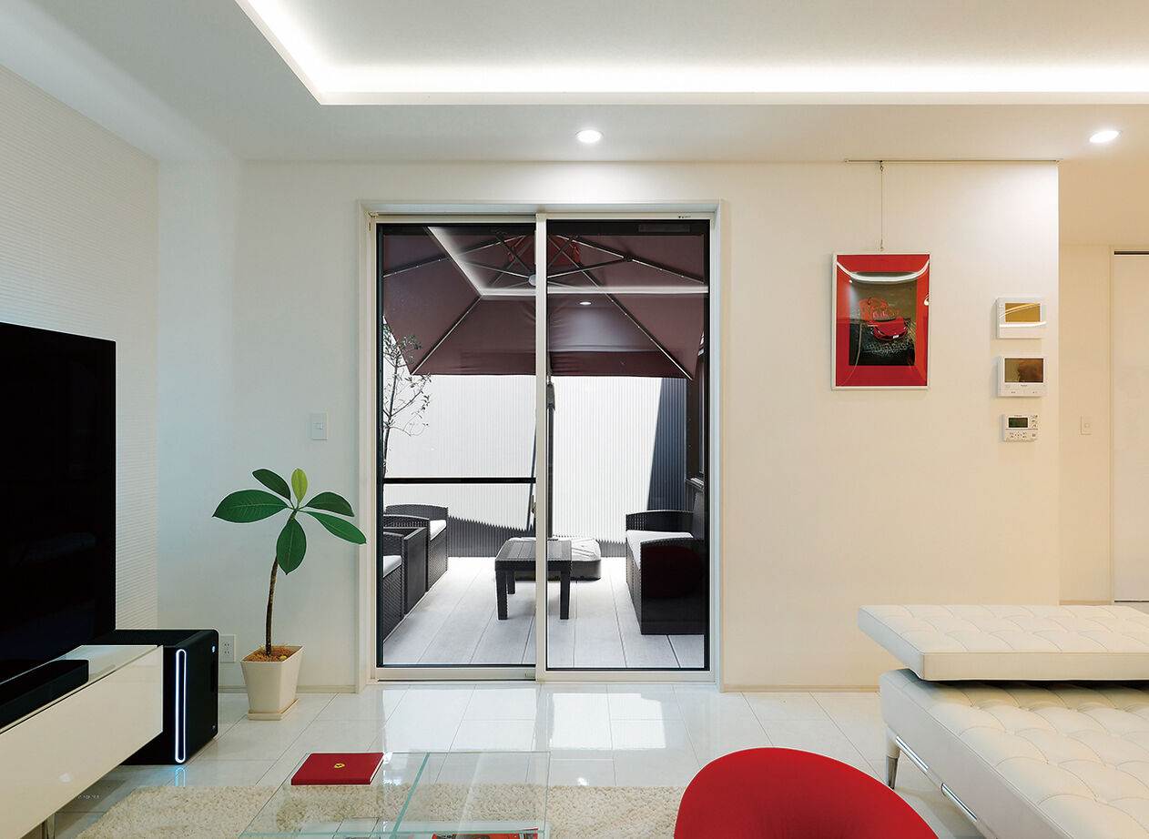 イシンホーム三郷　松井産業 【インナーガレージ/平屋/高気密・高断熱】自慢の愛車と暮らすガレージハウスの建築実例画像7