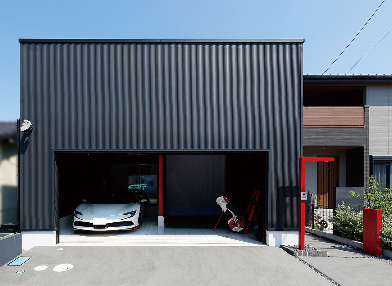 イシンホーム三郷　松井産業 【インナーガレージ/平屋/高気密・高断熱】自慢の愛車と暮らすガレージハウスの建築実例画像10