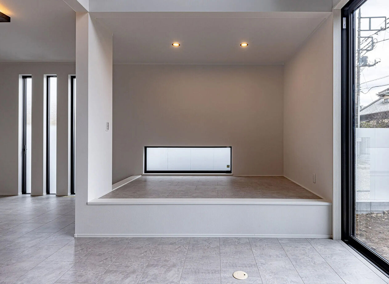 イシンホーム三郷　松井産業 【2000万円台／ガレージハウス／吹き抜け】モダンデザインと、大空間を楽しむ暮らしの建築実例画像5