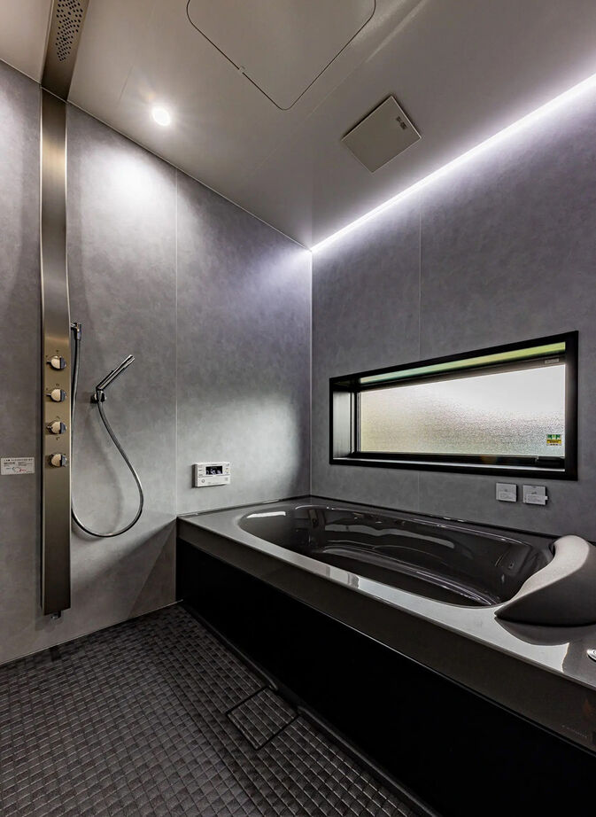 イシンホーム三郷　松井産業 【2000万円台／ガレージハウス／吹き抜け】モダンデザインと、大空間を楽しむ暮らしの建築実例画像9