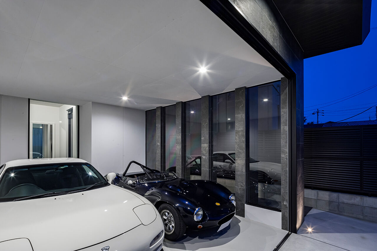 iD pluss(アイディープラス) 【3500～3999万円／ビルトインガレージ／全館空調】ホテルライクな生活＋見せるビルトインガレージの建築実例画像9