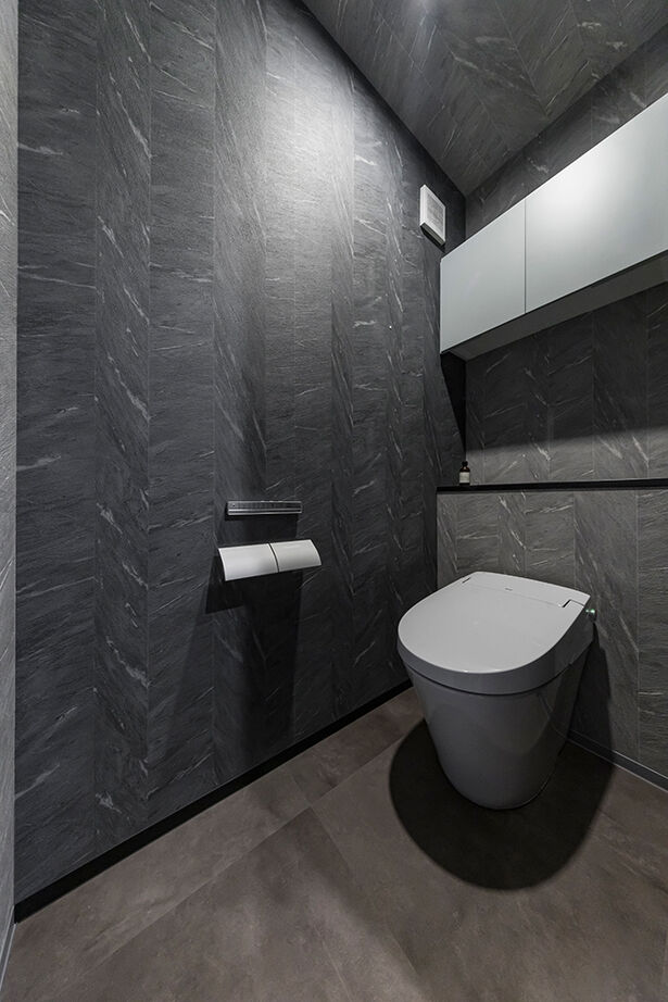 iD pluss(アイディープラス) 【建築家×中庭×スタイリッシュ/2000万円台/愛知県名古屋市】プライバシーを纏う中庭と石の家の建築実例画像17