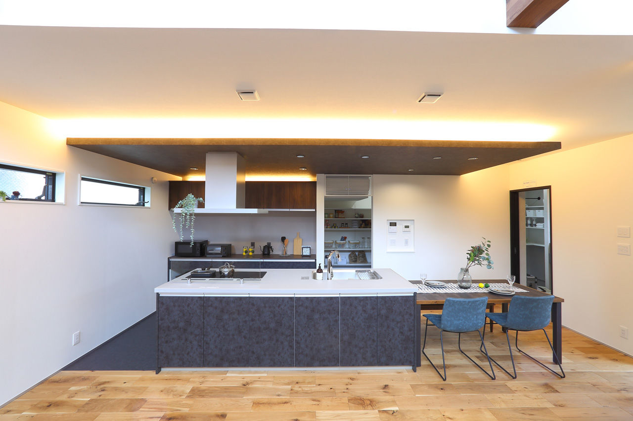 新栄建設　パナソニックビルダーズグループ 【2000万円台/約35坪/２階リビング/間取り図有】明るくて開放的な大空間。夏涼しく冬あったか！の建築実例画像4